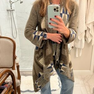 Anthropologie John & Jenn Aleutian Folklore Cardigan